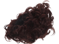 Pelucas Cortas Afro Rizadas Para Hombre, De Fibra Resistente Al Calor, Ligeras Y Fáciles De Usar.