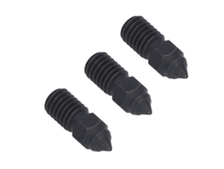 3 Piezas Boquilla 3d M6 Acero Templado Resistente Al Calor Para Ender 3 V3 Se 5 7 S1 0.4mm