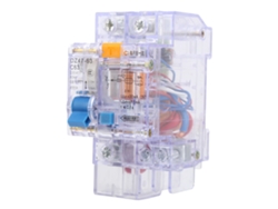 2026dz - Disyuntor miniatura con protección contra fugas, transparente, Dz47le63 C63 1p+n 6~63a ~400v