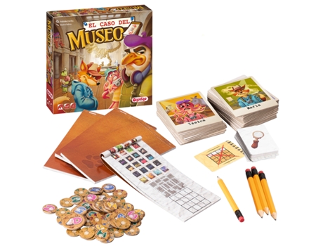 Juego Colectivo LUDILO El Museo Juego de Mesa Educativo