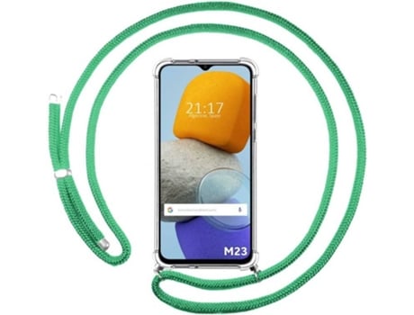 Carcasa para Samsung Galaxy M23 5G TUMUNDOSMARTPHONE Colgante Verde