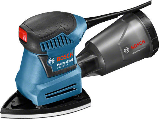 Bosch Professional Gss 160 multi lijadora orbital 180w 3 placas 140 y delta