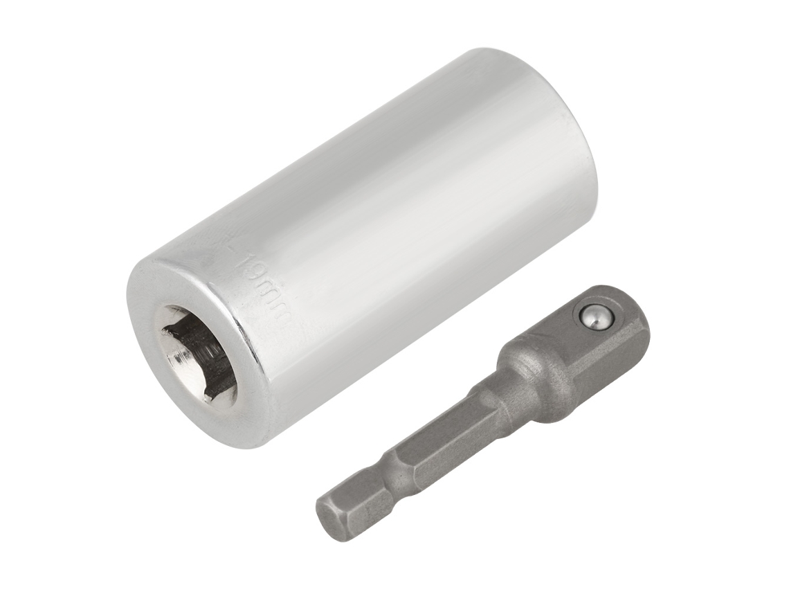 Juego de adaptadores de tornillos universales de 7 a 19 mm para llave dinamométrica y taladro