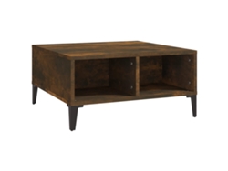 Mesa de centro de aglomerado de roble ahumado MAISON EXCLUSIVE (60x60x30 cm)