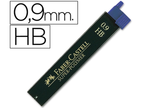 Minas Faber Grafite 9069 0.9Mmhb Estojo de 12 Minas2
