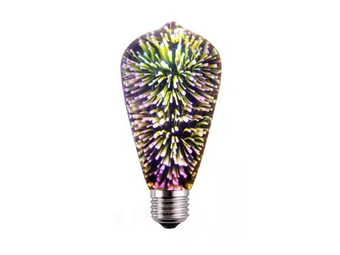 Las Luces Led Decorativas, Con Efectos De Fuegos Artificiales Y Coloridos Diseños En 3d, Son La Opción Ideal Para Decorar Dormitorios...