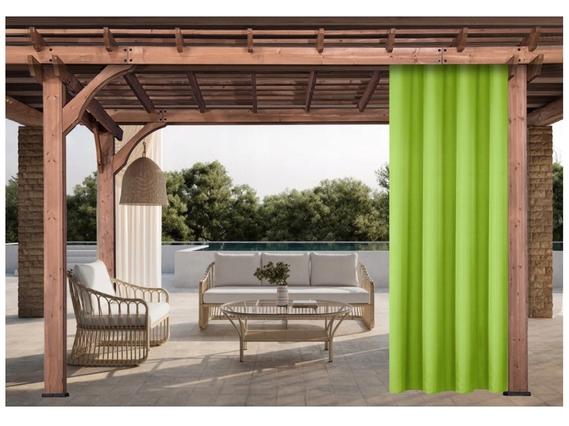 Cortinas Exterior 155x220cm Lima Cortina para Pérgola Impermeable Cortina exterior para terraza Cortina parasol para balcón