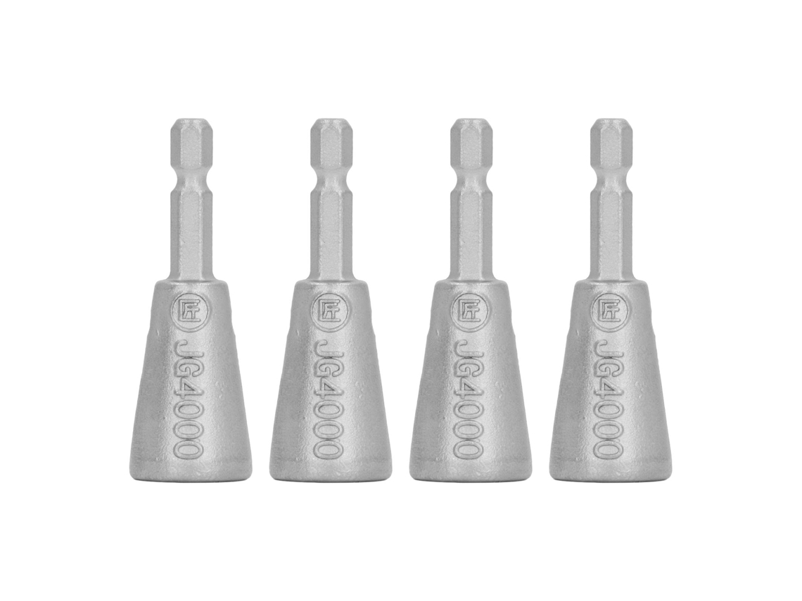 4 herramientas de torsión de alambre de acero fundido hexagonales de 1/4 de pulgada para cables de 2,5 mm², 4 mm² y 6 mm²