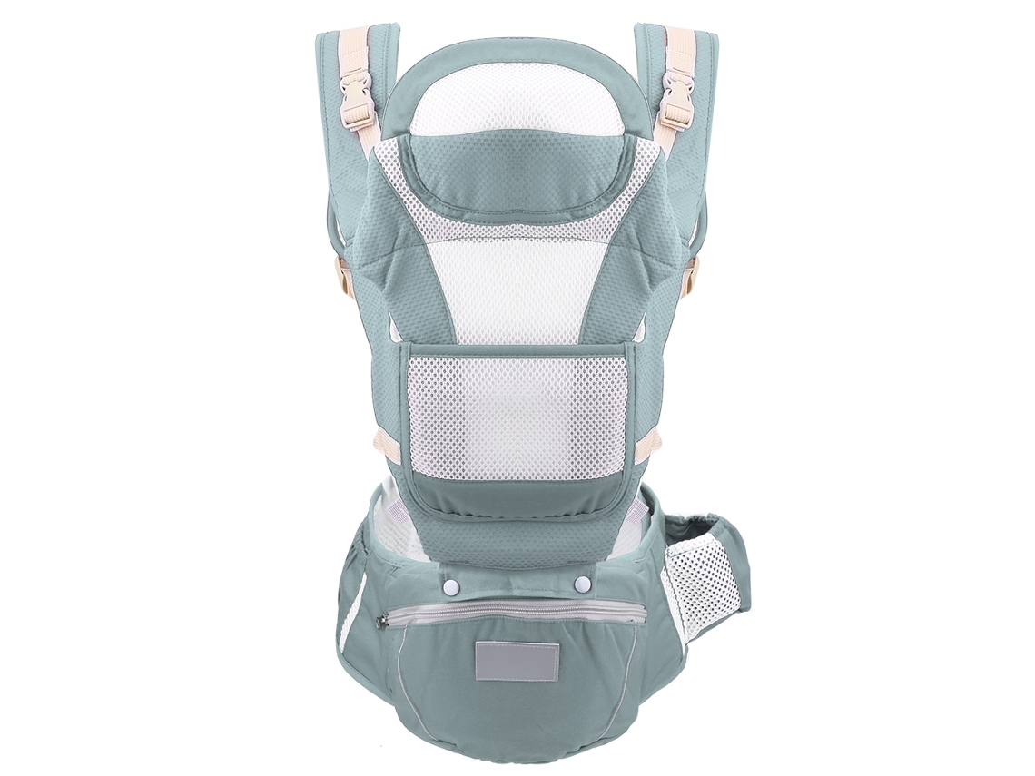Asiento Ergonómico Multifuncional De Soporte Lumbar Para Bebé Con Portabebés Frontal Transpirable N.° 3