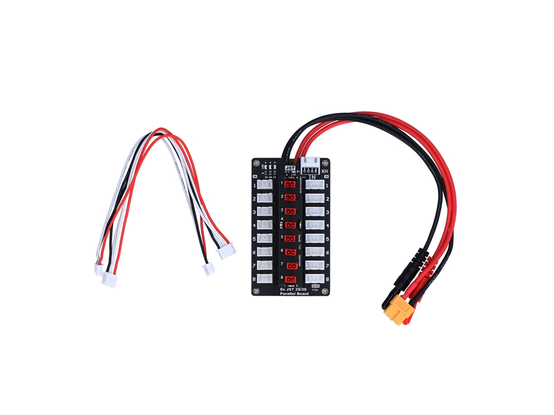 Placa De Carga Lipo Jst Xh 2s/3s Batería De Litio Placa Paralela Para Cargadores Imax B6 B6ac Comunes