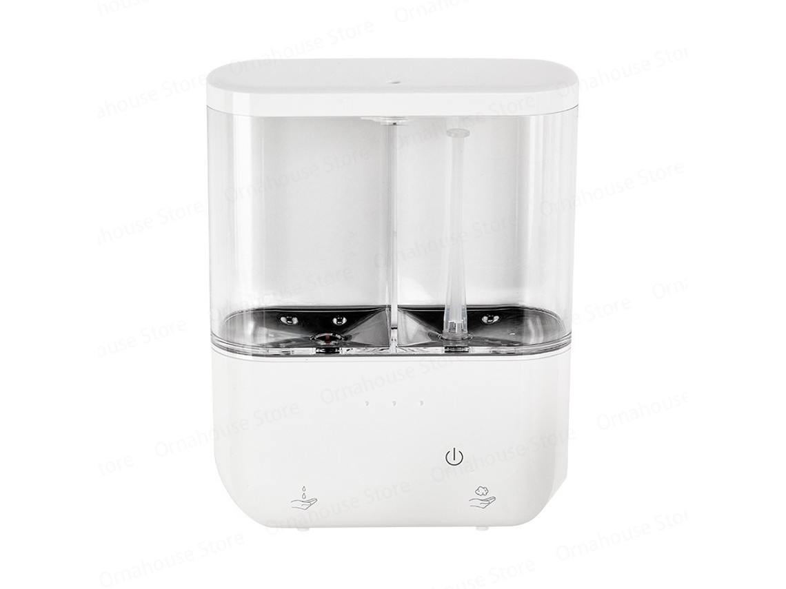 Dispensador automático de jabón líquido MDUG con sensor, cabezal doble, sin contacto, recargable, 3 niveles de dispensación