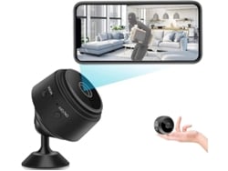 Mini cámara espía 4K Wifi 32 GB Visión nocturna Detección de movimiento Bebé Hogar Negro Bestvite