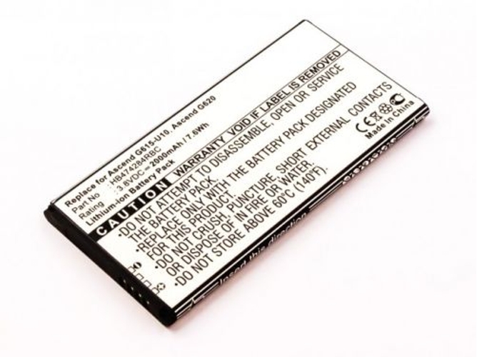 Batería INDIGO BIRD 2000mAh 3.8V para Smartphone Huawei Ascend G521, Ascend G521-L076, Ascend G615, Ascend G615