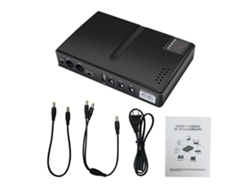 Ups 10400mah 36w Con 6 Salidas Usb 5v Dc 9v 12v Poe 15v 24v Para Cámara Router Us Plug