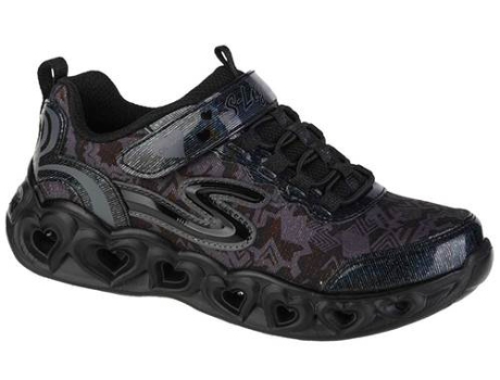 Zapatillas Deportivas SKECHERS Heart Lights (Negro - Tejido- 31)