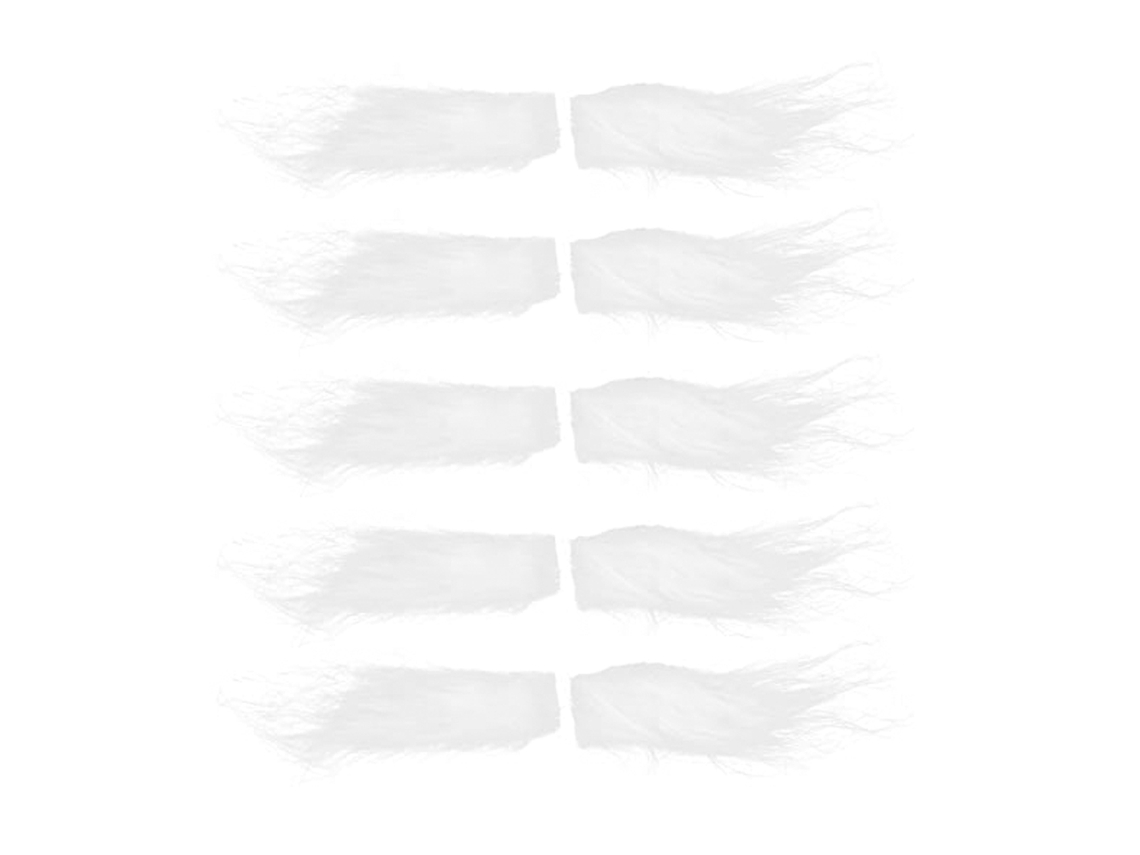 Cejas de Peluche Estilo Festivo para Fiesta de Cosplay, Pelos Faciales Realistas, Diseño Autoadhesivo, Reutilizables y Cómodas de Usar LAOPIPFU