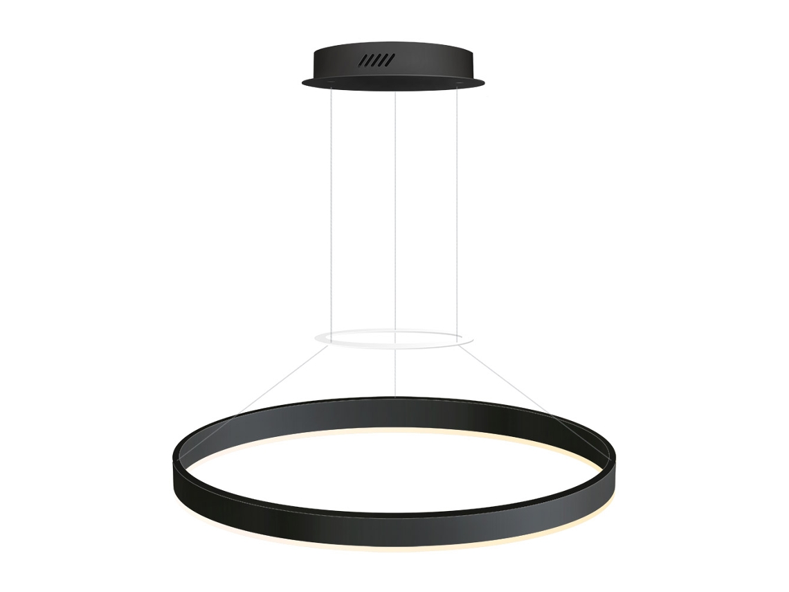 Luminaria Colgante LEDBOX  37W 600mm