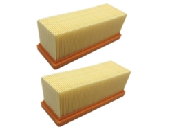 2 piezas de accesorios para aspiradoras, elementos filtrantes, aptos para Karcher