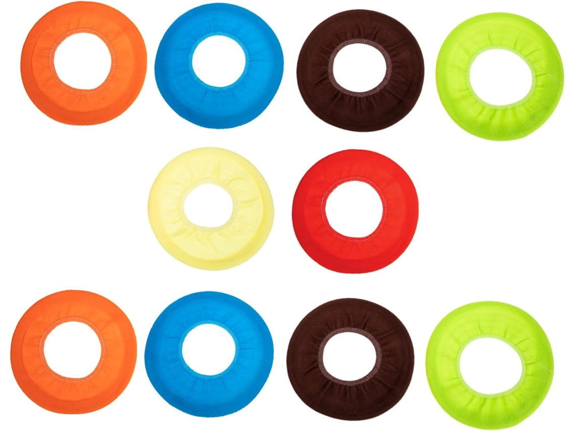 Juego de 10 fundas desechables para asiento de inodoro, con un cojín grueso y cómodo para uso en interiores y exteriores. Slowmoose