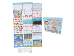 Ats-libro Silencioso Para Niños Toy Cuaderno De Actividades Interactivo Sensorial Educatsivo Para Bebés