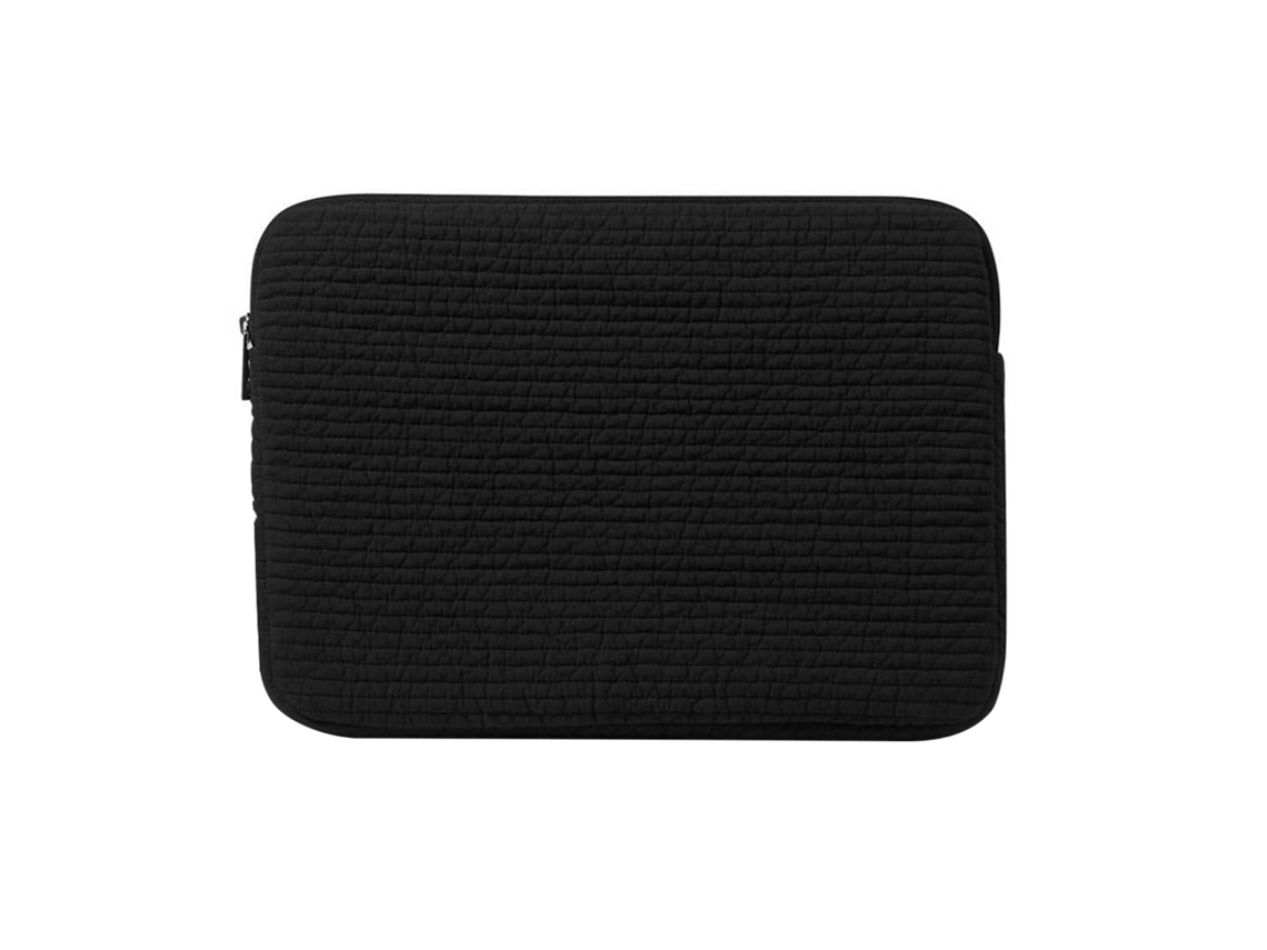 Estojo Para Laptop De 13 A 14 Polegadas Estojo Macio À Prova De Choques Com Fecho De Zíper Preto