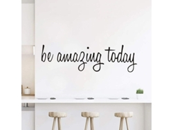 Pegatinas De Pared Motivacionales "sé Increíble Hoy" Vinilo Reutilizable Para Dormitorios Y Hogar