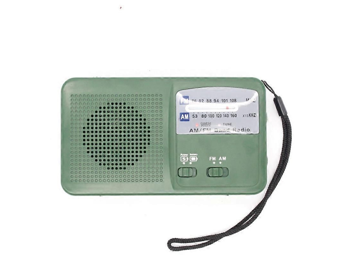 Radio portátil, generador portátil, radio solar, radio de emergencia multifuncional con luz LED GOKOCO