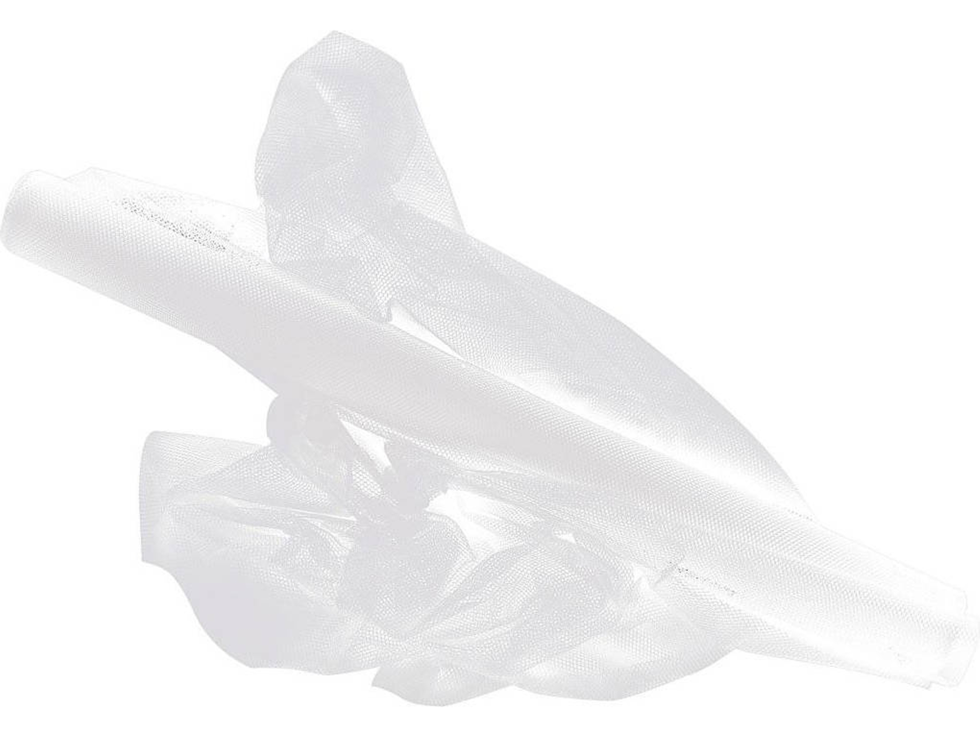 Papel de Regalo CREATIV COMPANY Blanco Poliéster (50x5cm)
