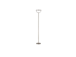 Plato - Lámpara de pie LED regulable de 30 W, 3000 K, 2968 lúmenes, 190 cm de altura, interruptor de pie - Perenz - Gris titanio