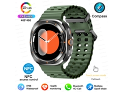 Nuevo reloj inteligente NFC para deportes al aire libre, pantalla AMOLED de 1,43 pulgadas, modo llamada