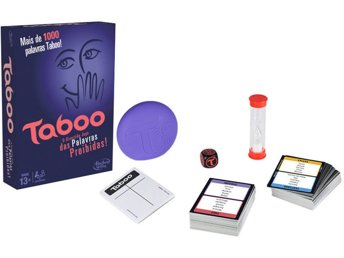 Juego Educativo HASBRO Tabú (Edad Mínima: 13 Años - 5 x 20 x 26,7 cm)
