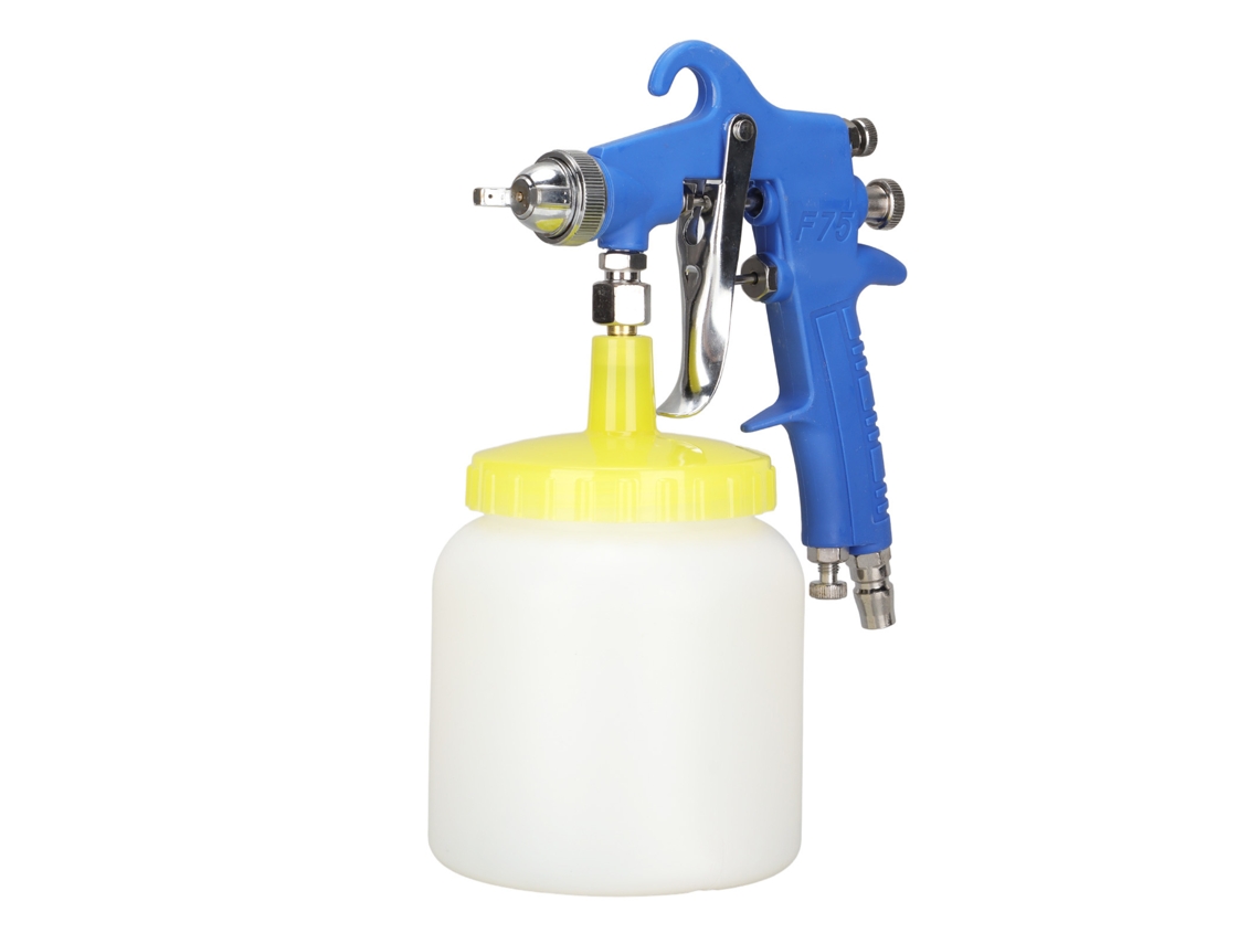 Pulverizador Neumático De Pintura, Acero Inoxidable, 1,5 Mm, Para Uso Automotriz E Industrial - Azul