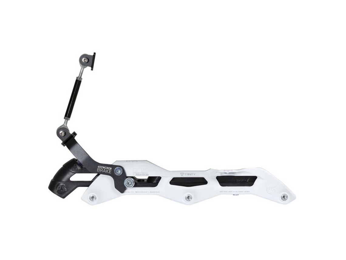 Quadro de Patins em Linha Elite Cast Syncro 110-270 Tri Prateado Spowerslide