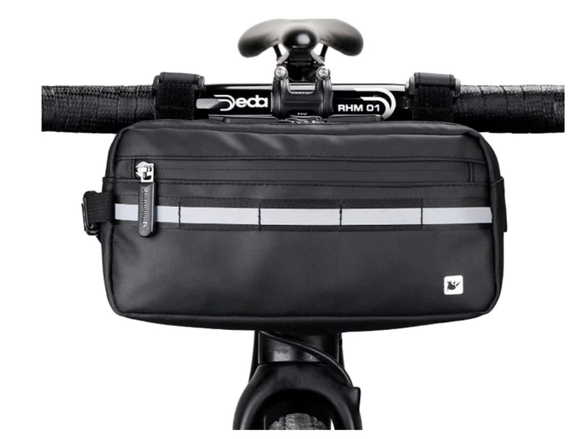 Bolsa para bicicleta, accesorios para bicicleta, regalos de ciclismo para hombres, color negro, SAISIYIKY