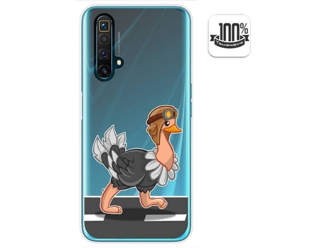 Carcasa Realme X3 SuperZoom / X50 5G TUMUNDOSMARTPHONE Avestruz Multicolor