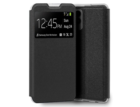 Funda Cool Flip Cover para Realme 8I Liso Negro