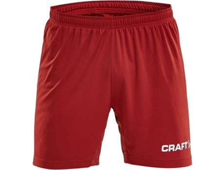 Pantalones para Hombre CRAFT Progress Contrast Rojo para Fútbol (M)