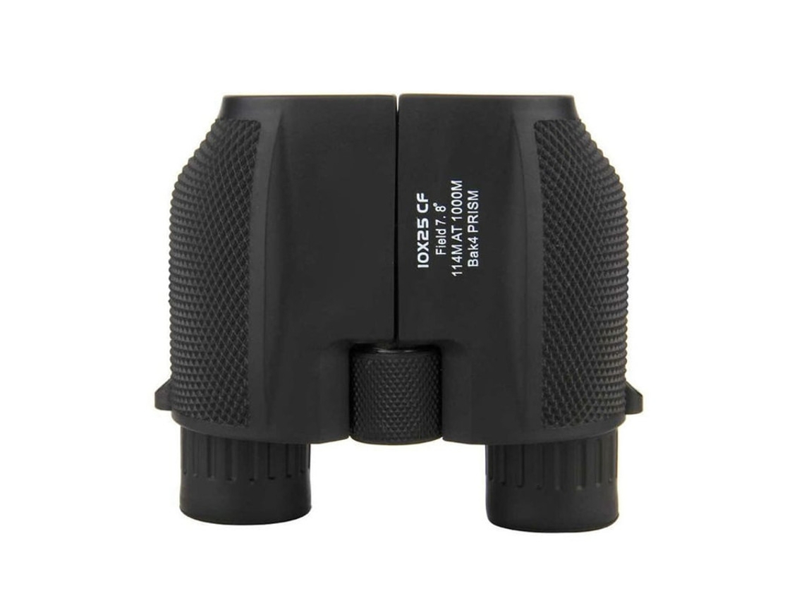 Binoculares compactos 10x25 para observación de aves, deportes, teatro, caza y más. Bestvite