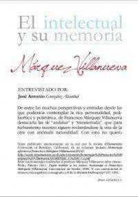 Villanueva Tapa Blanda libro de interviewer jose antonio gonzalez alcantud francisco marquez español