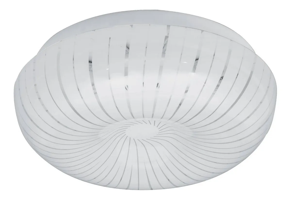 Luminária De Teto Redonda Decorativa, 8w, 6500k, Led Volteck 46015vayotoy