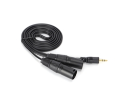 Cable De Micrófono Doble De 3,5 Mm A Xlr Macho Con Adaptador De Interconexión, 1,5 M