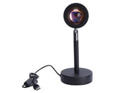 Lámpara proyector LED Sunset 2026 para fotografía, decoración de habitaciones y estudios con iluminación ambiental.