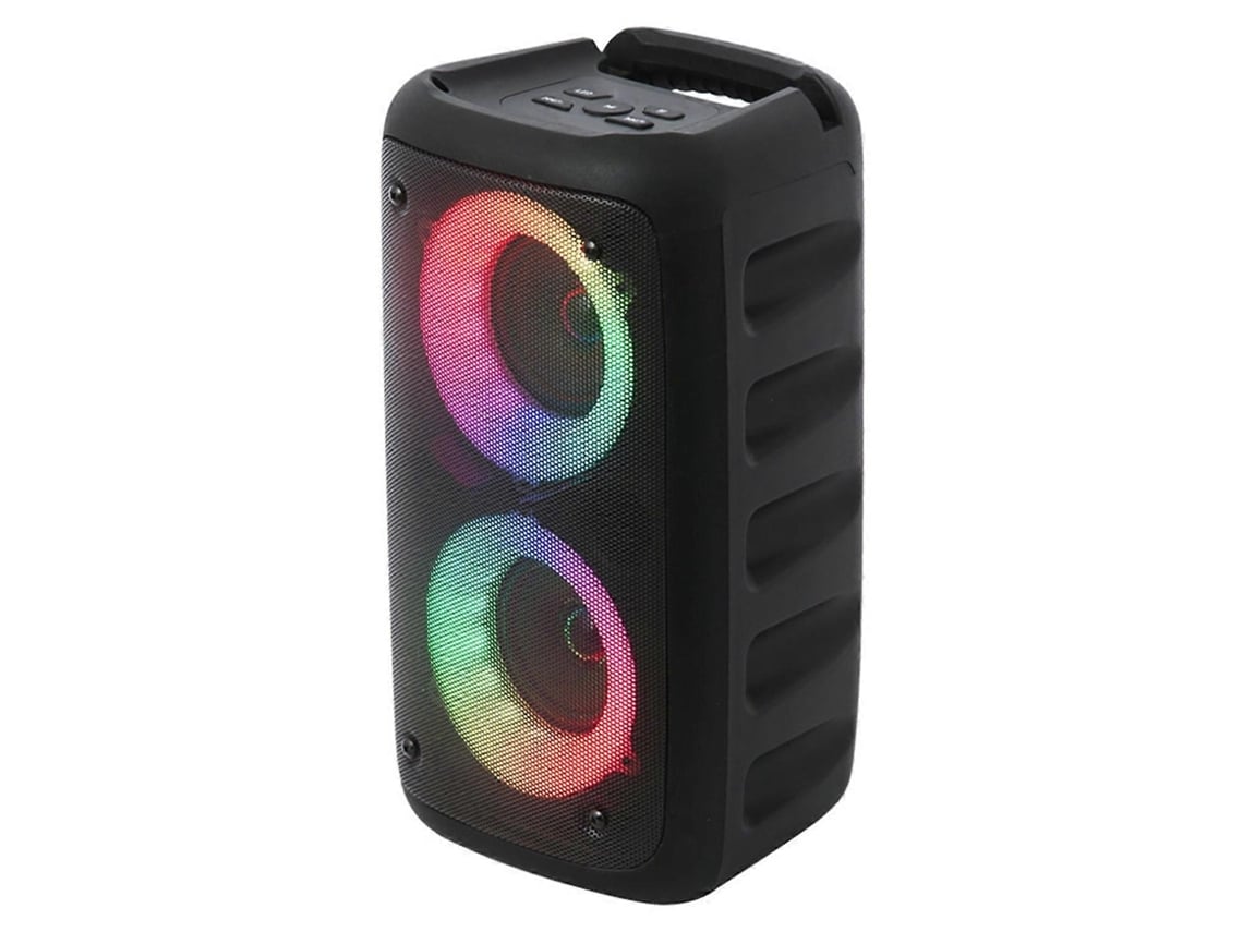 Altavoz Bluetooth para fiestas Yunzii, 10 W, batería de 2400 mAh, portátil, para fiestas al aire libre, con micrófono y color