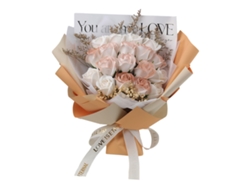 Ramo de flores artificiales para San Valentín, slowmoose