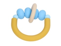 Brinquedo De Mordedor Dental De Silicone Para Bebê Forma De Mamilo Anti-queda