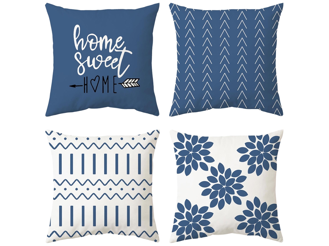 Funda De Cojín Decorativa De Lino Para Exterior, Para Sofá, Cama Y Coche, 45 X 45 Cm