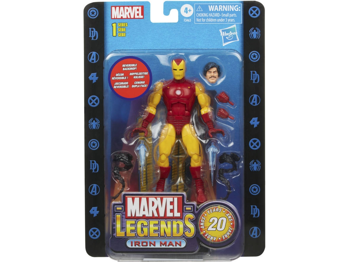 Figura de Jugar HASBRO Marvel Legends Series 1 - Iron Man (Edad Minima: 4 años)