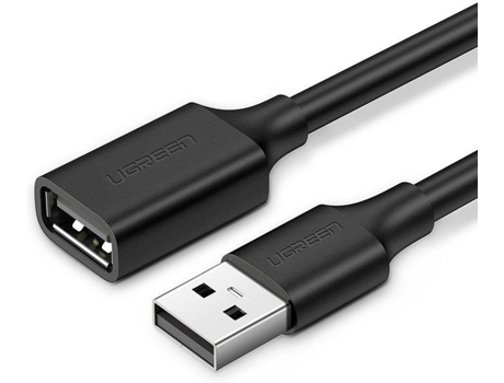 Cable UGREEN (USB - 2m - Negro)