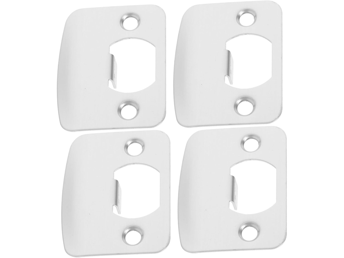 Puerta Cerradura 4 Placas Cierre Acero Inoxidable Seguridad