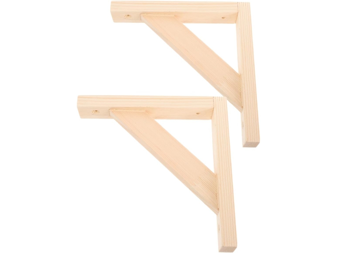 Juego Madera 2 Pared 20x20 Para Resistentes Interiores Exteriores